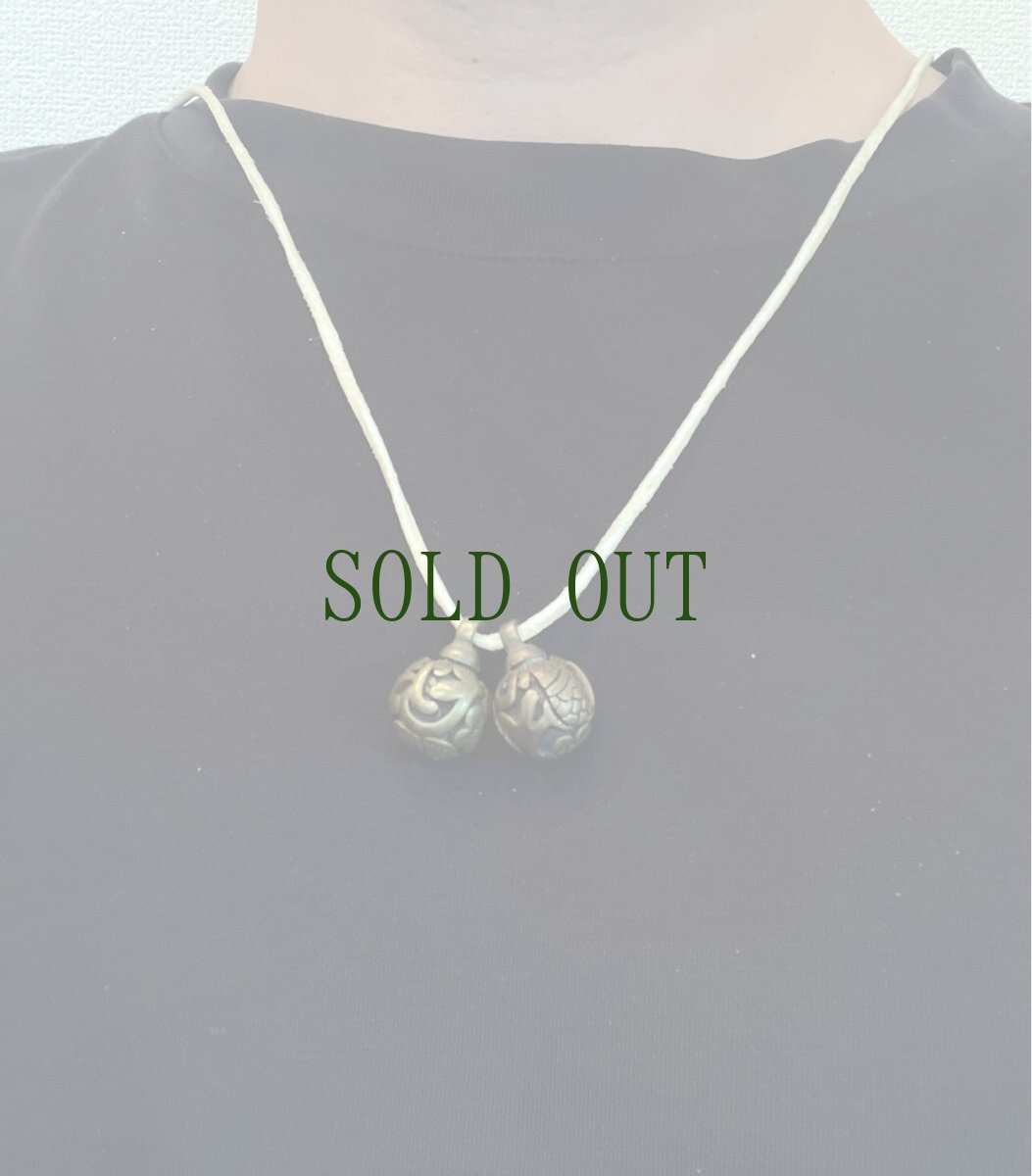 画像9: 苗族（ミャオ族）ボタンなど用パーツ（真鍮製(大(2))・1４mm・11g）ばら売り（デッドストック・ビンテージ）　 (9)