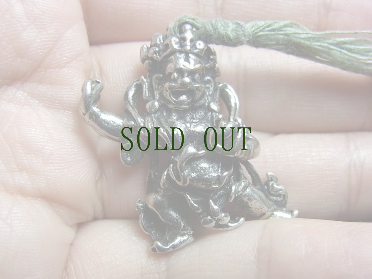 画像7: チャナ・ドルジェ（ヴァジュラパーニ・忿怒執金剛神）の懐中仏　 (7)