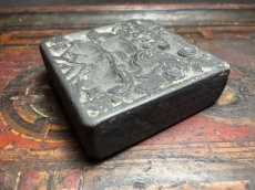 画像6: パルシェン（チベット祈祷旗・タルチョ/ルンタ・風の馬）の版木（old Tibetan wood printing block） 　アンティーク (6)