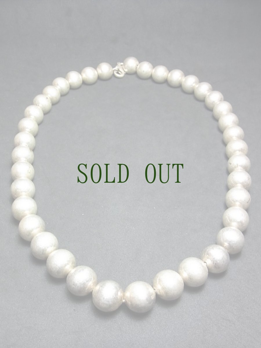 画像2: 貴州ミャオ族のシルバーネックレス　(苗銀製) (2)