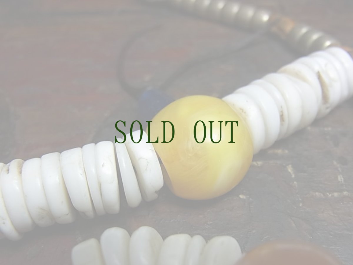 画像9: シャンカのお数珠　（七宝(saptaratna)　チベタンＭＡＬＡ）　アンティーク (9)