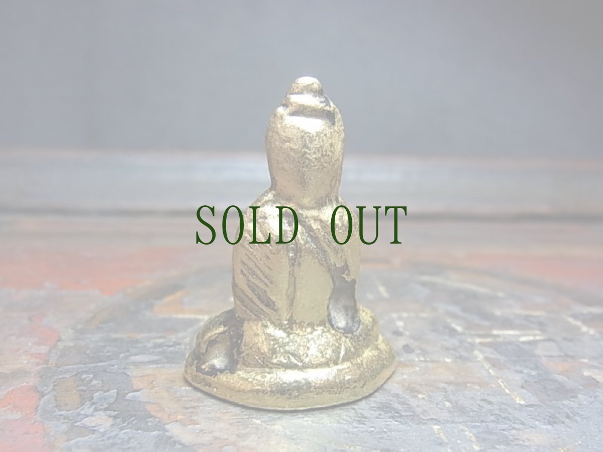 画像4: チベット鍍金仏・小仏　釈迦牟尼仏陀（ブッダ・釈迦如来）年代物 (4)