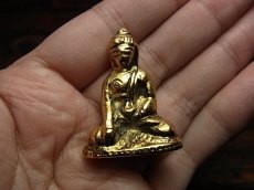 画像7: チベット鍍金仏・小仏　釈迦牟尼仏陀（ブッダ・釈迦如来）年代物 (7)