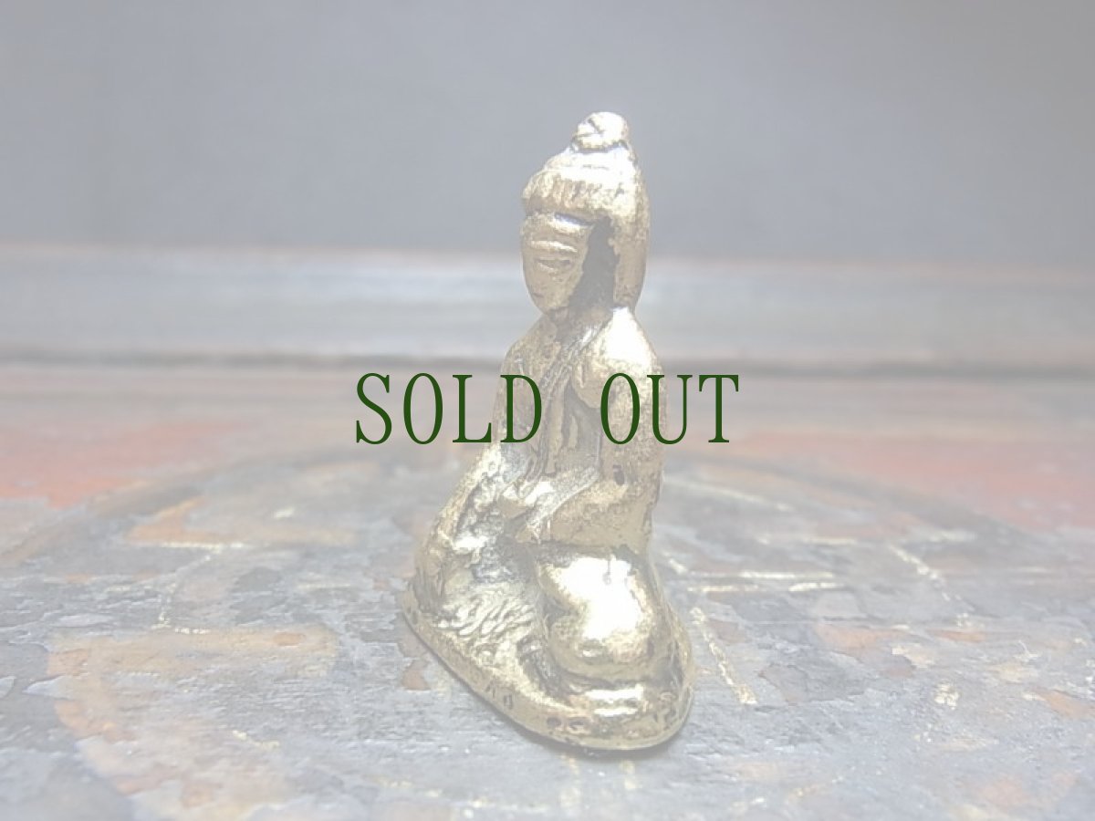 画像3: チベット鍍金仏・小仏　釈迦牟尼仏陀（ブッダ・釈迦如来）年代物 (3)