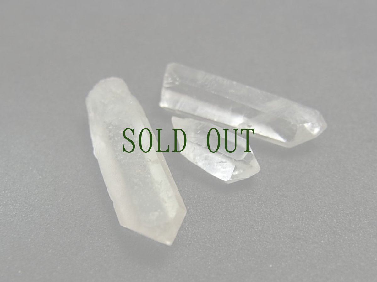 画像7: レムリアの叡智、レムリアンシードのポイントクリスタル（水晶）・4個セット (7)