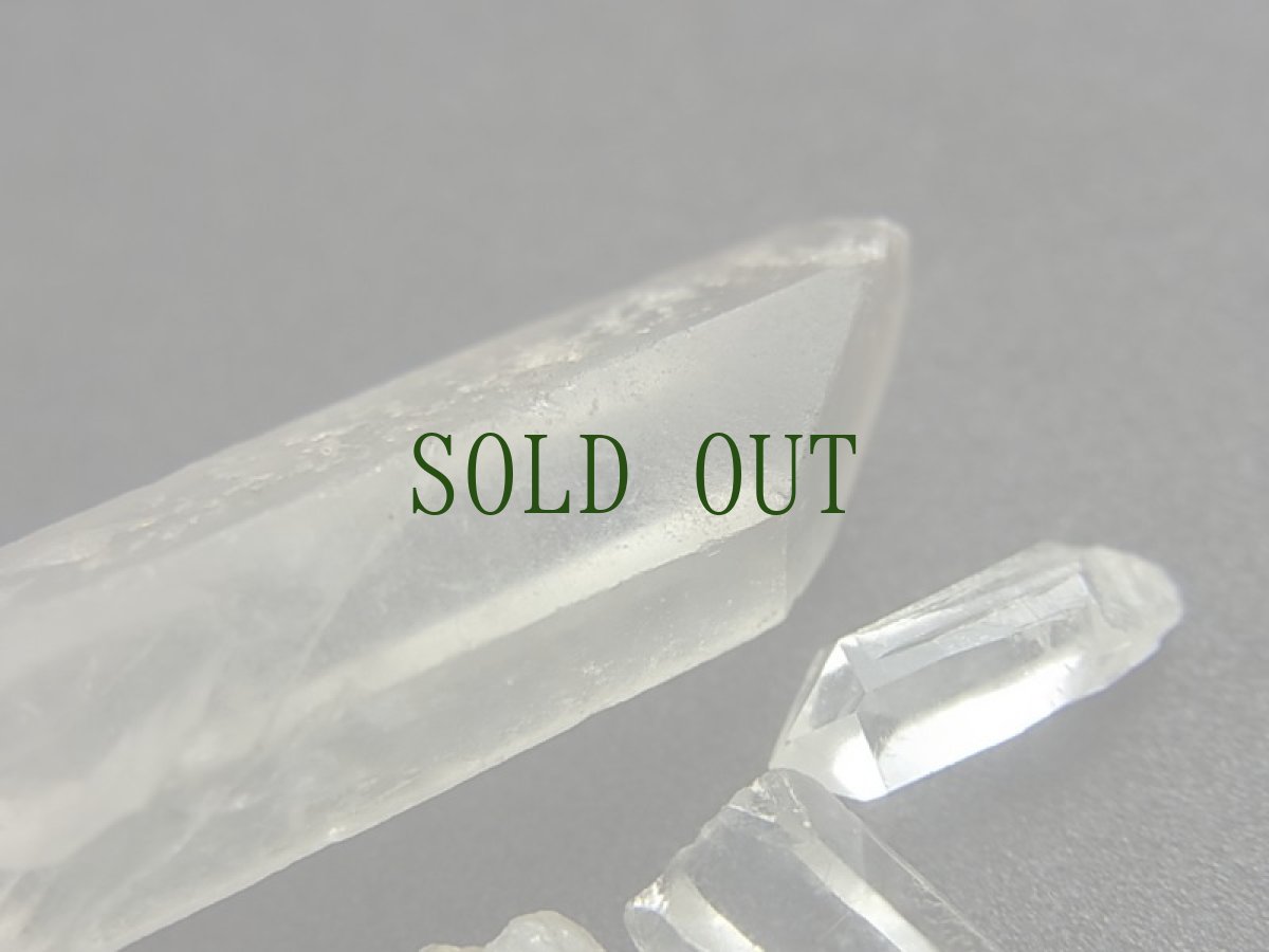 画像3: レムリアの叡智、レムリアンシードのポイントクリスタル（水晶）・4個セット (3)