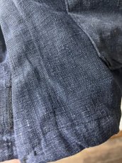 画像7: 本藍染　マオカラー・カンフージャケット　貴州省ミャオ族　手紬手織りビンテージ木綿　 (7)