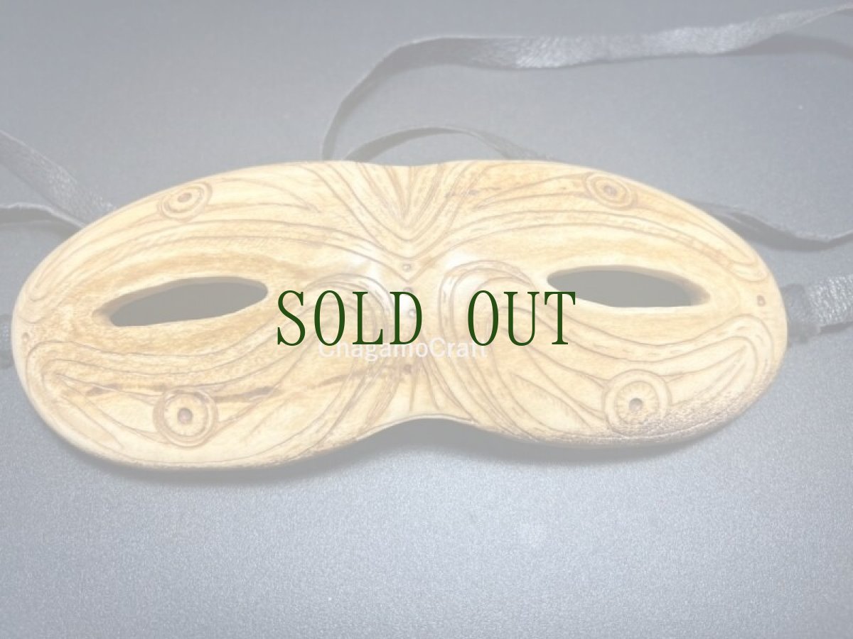 画像5: エルク角製　遮光器・オールドベーリング・シャーマニック彫刻　チャガモクラフト特注　(ユピック族/エスキモー)　　 (5)