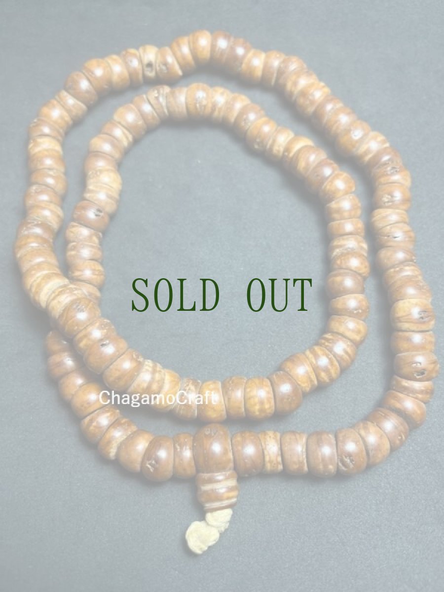 画像3: 鳳眼菩提樹のチベット念珠　(Old Tibetan  Buddha Chitta  Mala )　108珠・11mm　アンティーク (3)