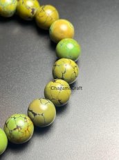画像6: チベタン・ターコイズ【YU】のブレスレット　Old TIbetan turquoise bracelet (6)