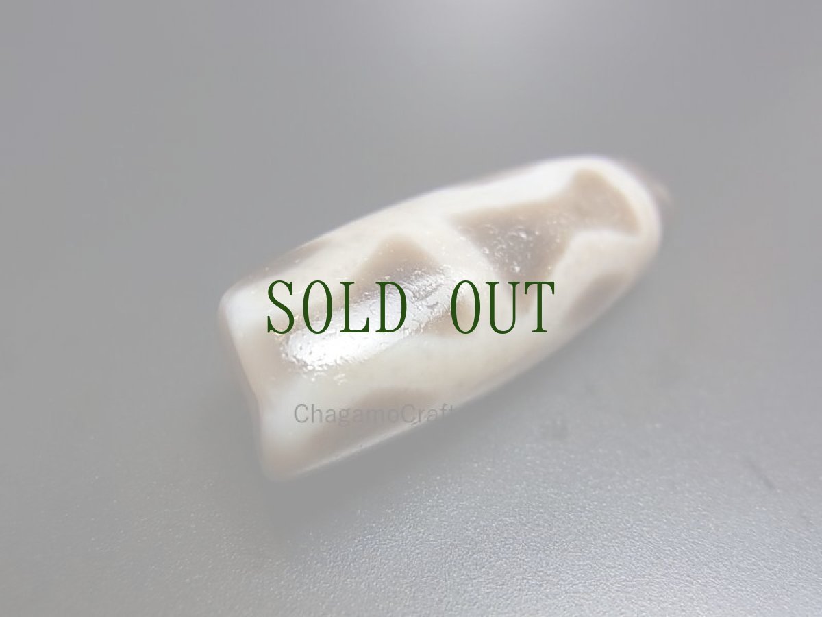 画像2: ジービーズ( dzi mig dorje gu pa  ）特殊金剛天珠（仏陀六眼宝瓶天珠）  (2)