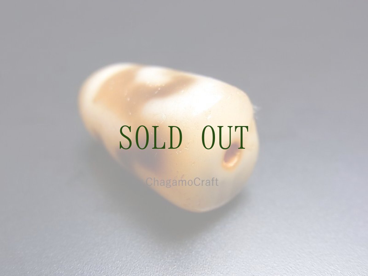 画像4: アバ・チベット天珠・ジービーズ(Tibetan Dzi stone）パドマサンヴァヴァ（如意三眼） (4)