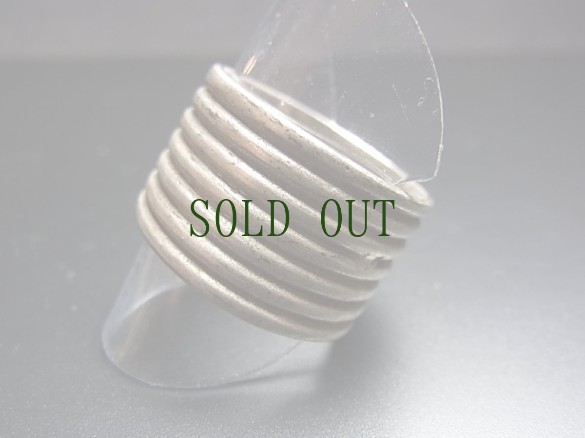 画像3: 貴州ミャオ族のシルバーリング(ミャオ銀)　トライバルデザイン (3)