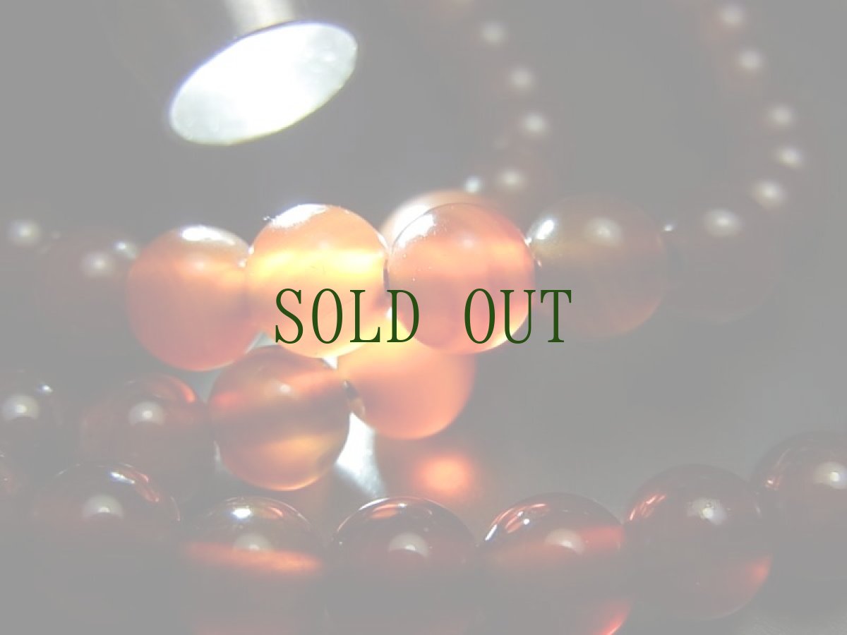 画像6: チベット・アンデシン（血珠)とラミック（薬師親玉）の108玉念珠　（6mm・Mala） (6)