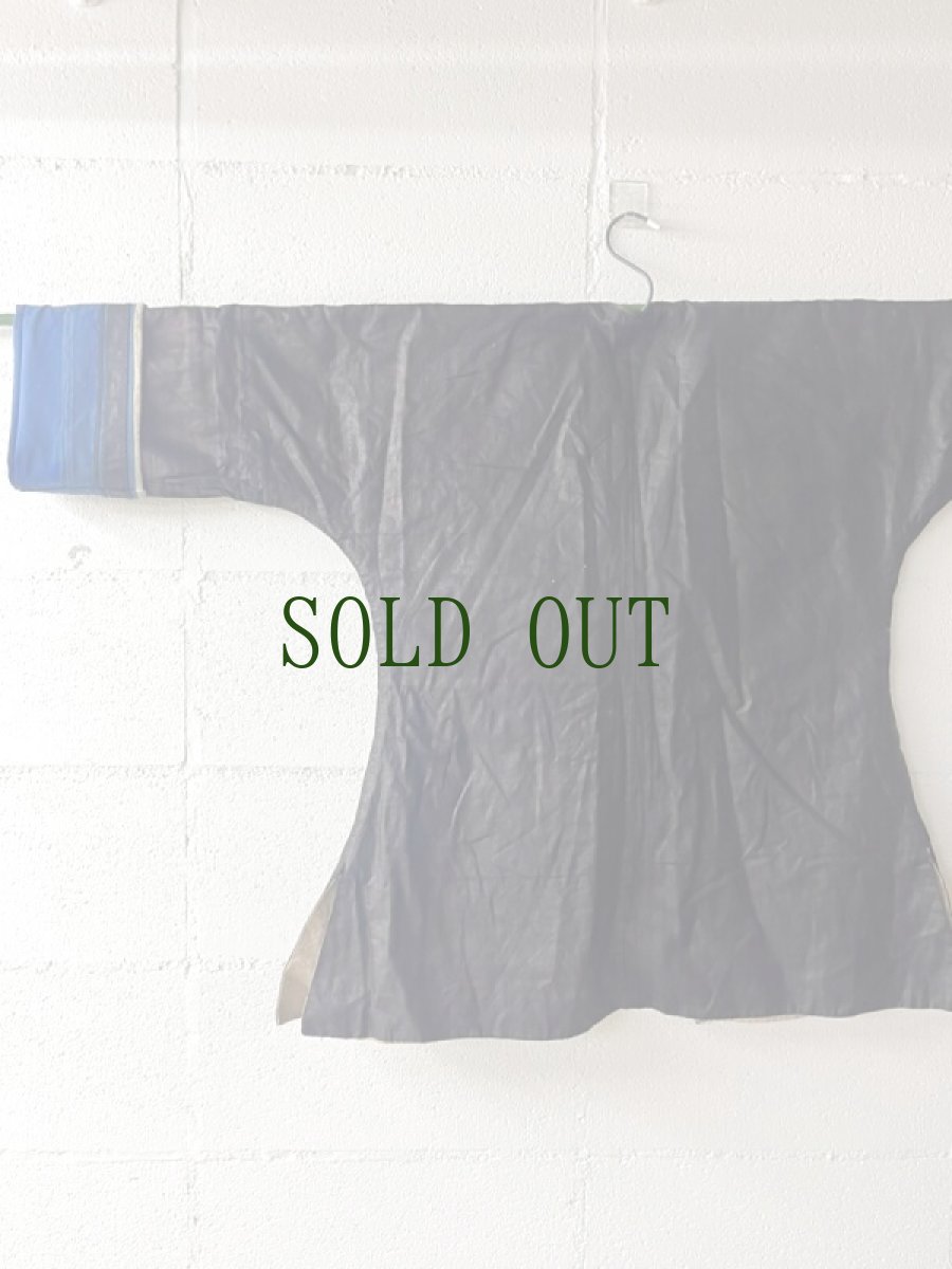 画像8: 貴州省侗族( Dong tribe /トン族)　藍染・亮布 木綿製　上衣（ビンテージ） (8)