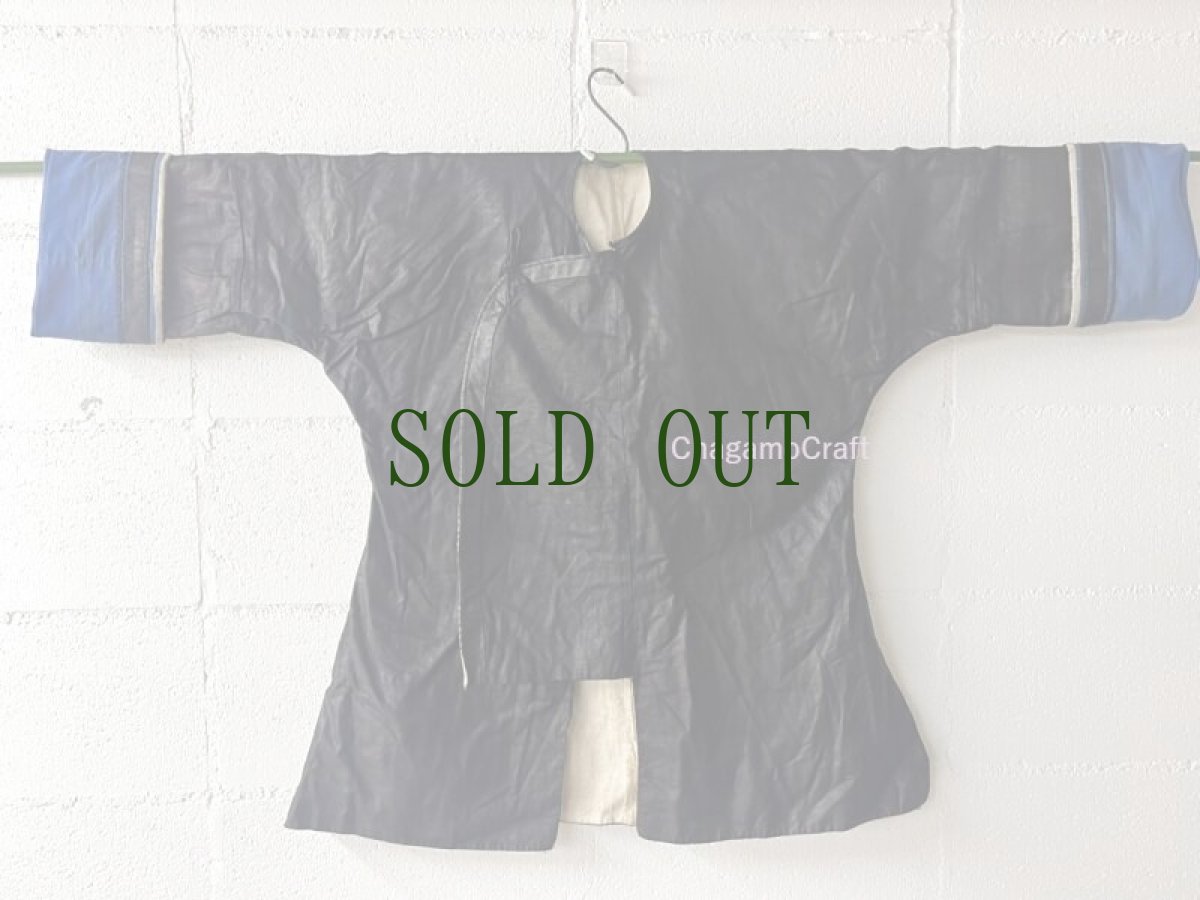 画像6: 貴州省侗族( Dong tribe /トン族)　藍染・亮布 木綿製　上衣（ビンテージ） (6)