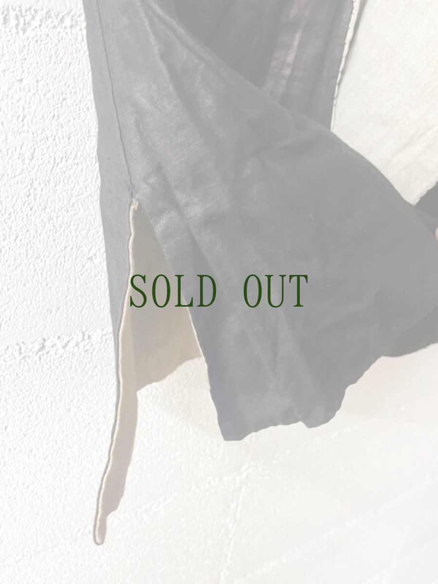 画像17: 貴州省侗族( Dong tribe /トン族)　藍染・亮布 木綿製　上衣（ビンテージ） (17)