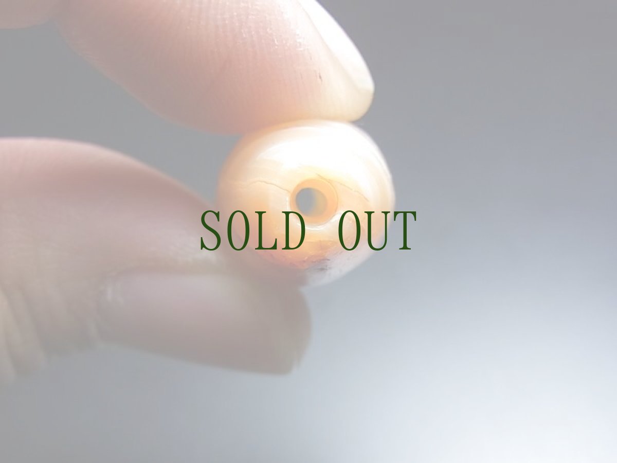 画像6: 古代ビーズ（チベット・ヒマラヤ圏）ペマラカ・紅玉髄（バンデッドアゲート） (6)