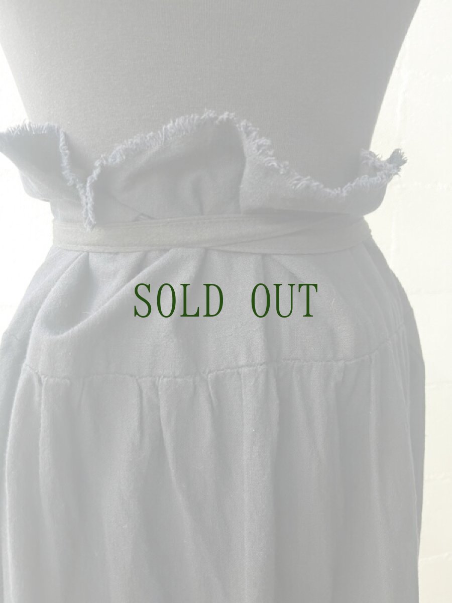 画像8: 貴州省`黔東・苗族(ミャオ族)　木綿・藍染プリーツスカート　（ビンテージ） (8)