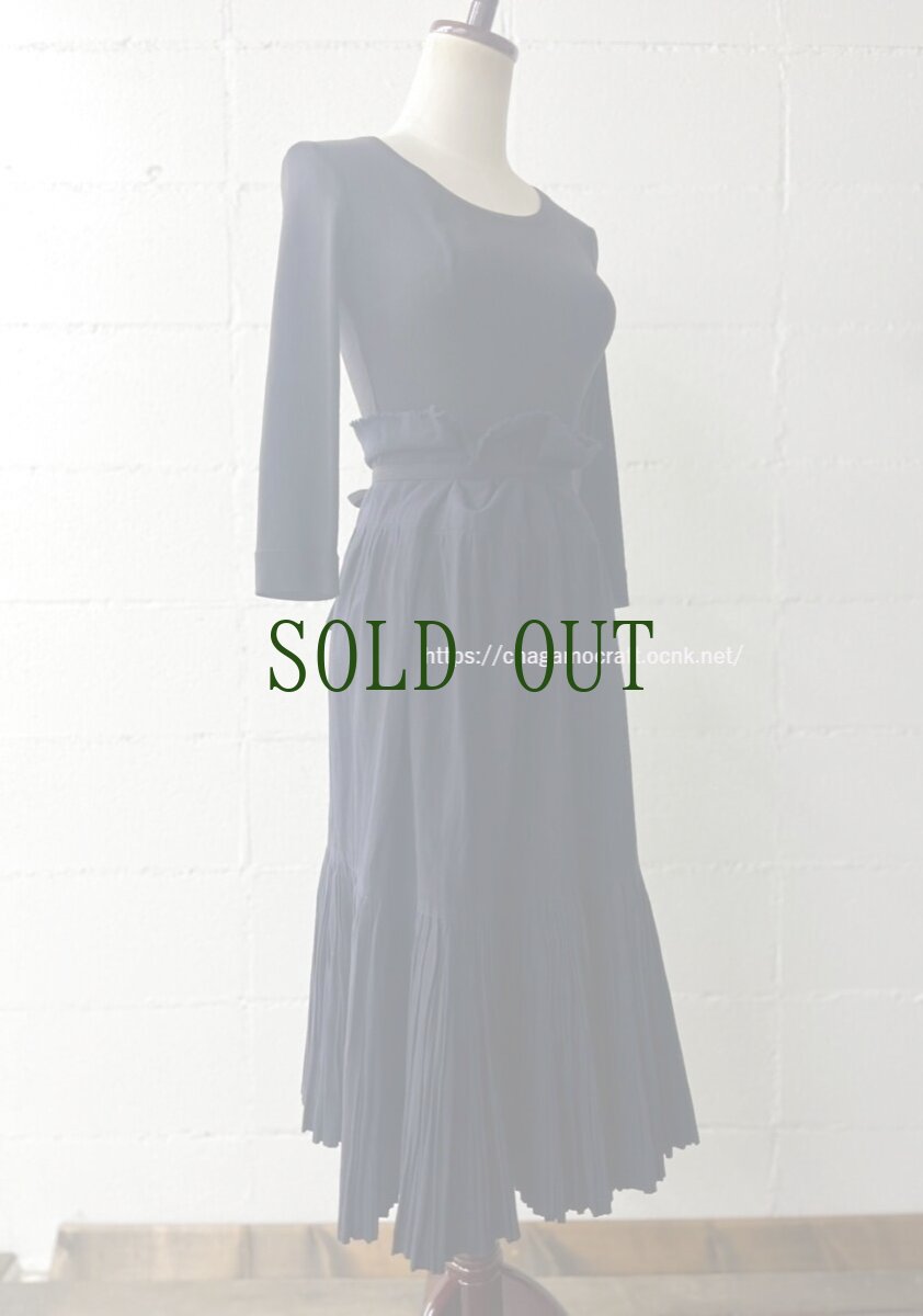 画像5: 貴州省`黔東・苗族(ミャオ族)　木綿・藍染プリーツスカート　（ビンテージ） (5)