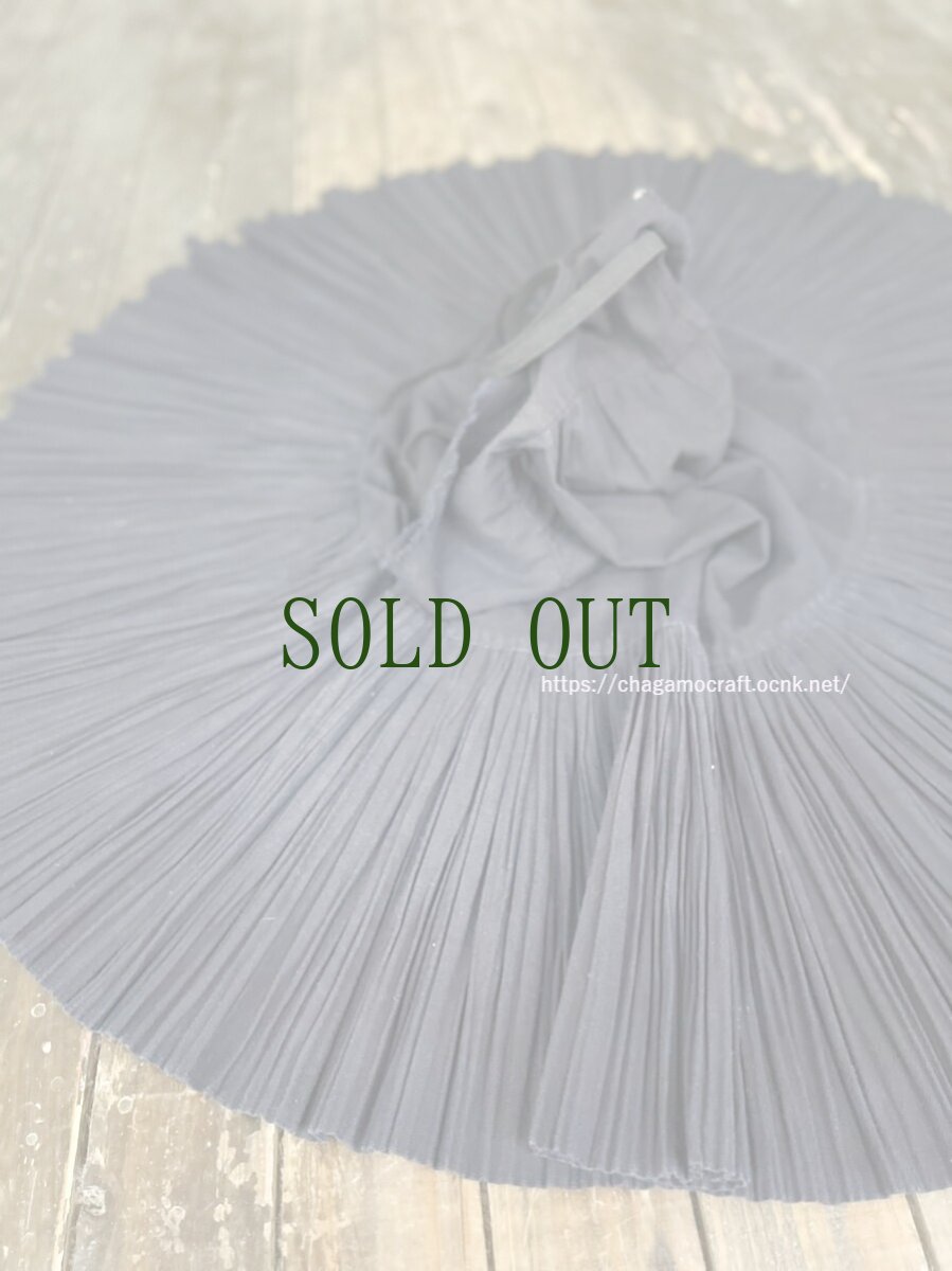 画像12: 貴州省`黔東・苗族(ミャオ族)　木綿・藍染プリーツスカート　（ビンテージ） (12)