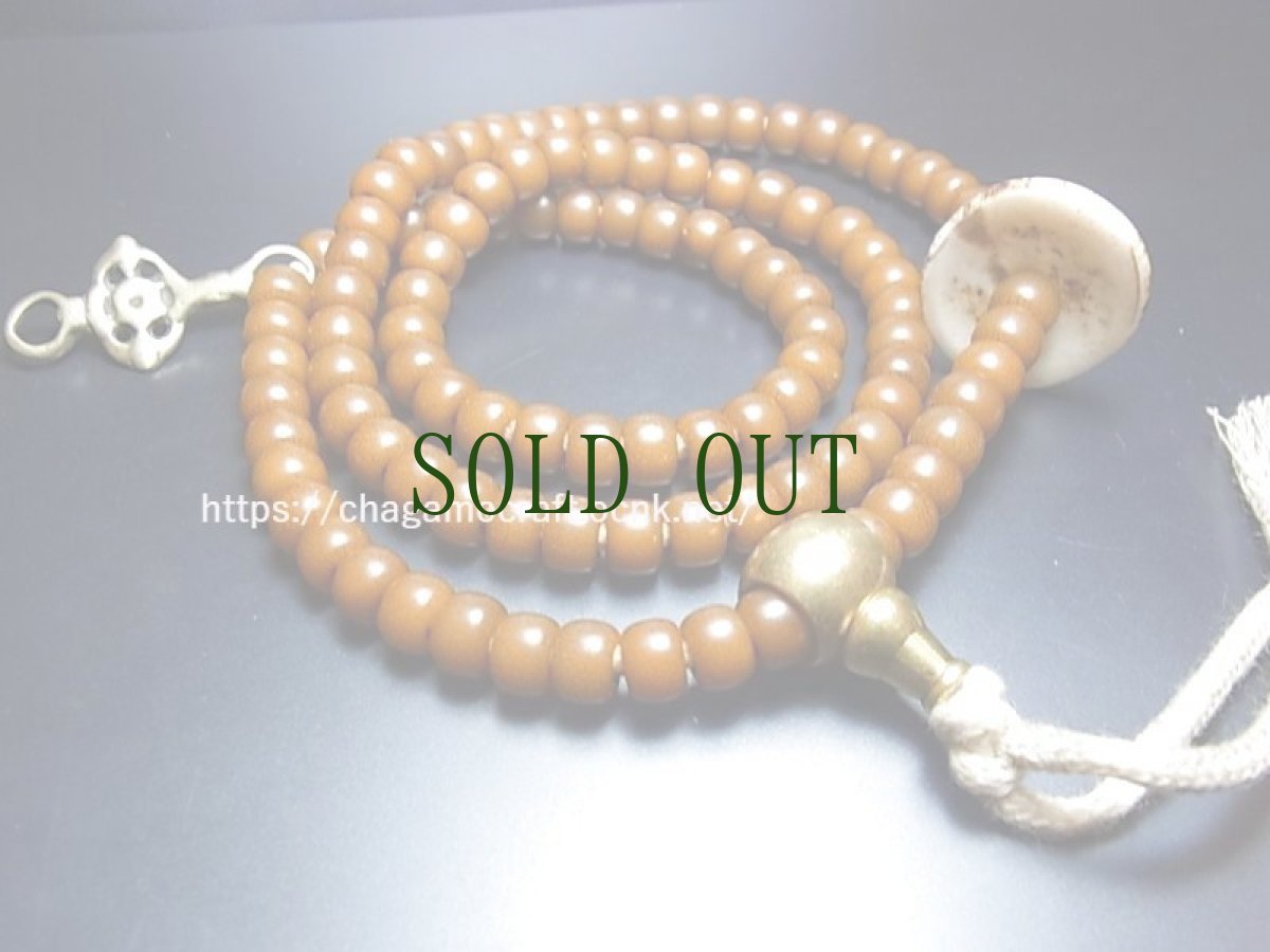 画像3: 菩提根と マニコロ・トゥン、トクチャのチベット念珠（Tibetan old bodhi roots mala） (3)
