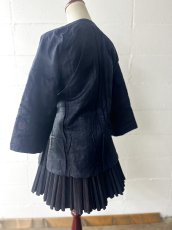 画像14: 貴州省侗族( Dong tribe /トン族)　藍染・亮布 木綿製　上衣（ビンテージ） (14)