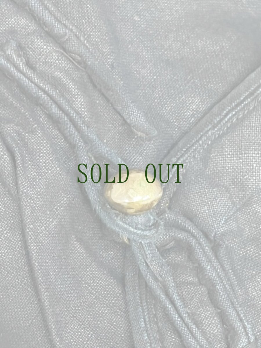 画像16: 貴州省侗族( Dong tribe /トン族)　藍染・亮布 木綿製　上衣（ビンテージ） (16)