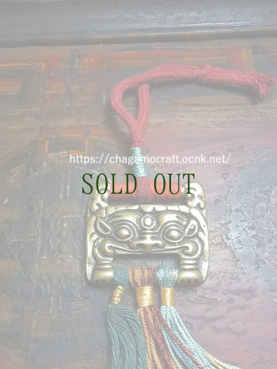 画像4: 経文鍵・ tibetan fibula thogchag・トクチャ(天鉄) (饕餮・とうてつ)根付 (4)