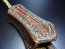 画像8: チベットの装身具(裁縫具・カヒィン/tibetan old sawing case）　アンティーク (8)