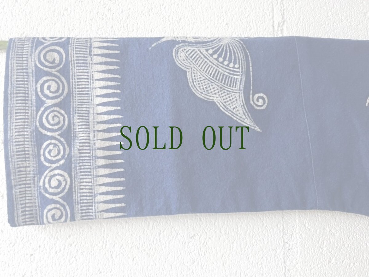 画像5: 革家苗族（Ge jia Miao/ガージアミャオ族）　チャイナチュニック　木綿・藍染・ろうけつ染め (5)