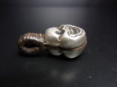画像5: 銀製・数珠用マーカー（ルンゴ）チベット密教法具(天鉄・Thogchags)アンティーク　 (5)