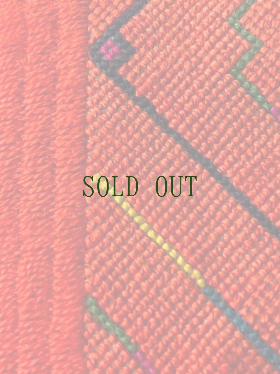 画像15: 彝族・雲南省瀘西イ族（Lu xi YI  ）刺繍・藍染木綿　貫頭衣（刺繍アンティーク） (15)