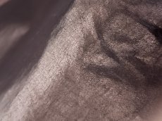 画像3: 貴州省ミャオ族　本藍染　手紬手織り木綿　反物　（亮布・リャンブー）約40cm×13ｍ (3)