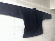 画像5: 本藍染　マオカラー・カンフージャケット貴州省ミャオ族　手紬手織りビンテージ木綿　 (5)