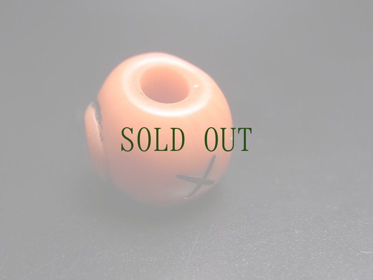 画像3: 料器製　数珠天玉　チベタンスカル・ルンゴ　(tibetan skull )　チベット密教法具 (3)