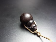 画像1: 沈香木 お数珠用親玉とボサ玉　（約12 mm） (1)