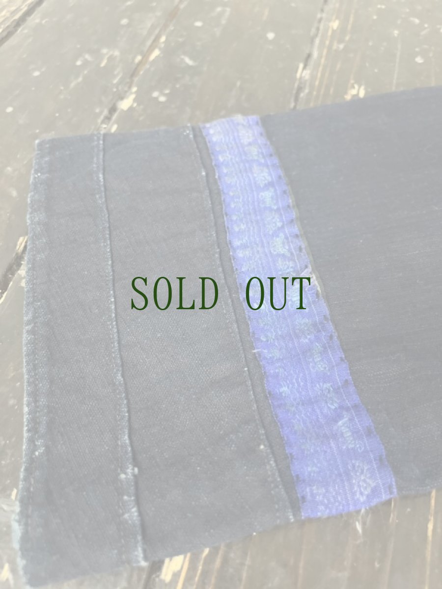 画像5: 貴州省 雷山周辺ミャオ族（苗族） 　木綿・藍染 上衣（ビンテージ）　 (5)