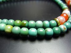 画像6: Old TIbetan  turquoise　Mala チベタン天然ターコイズの念珠　（ラサ） (6)