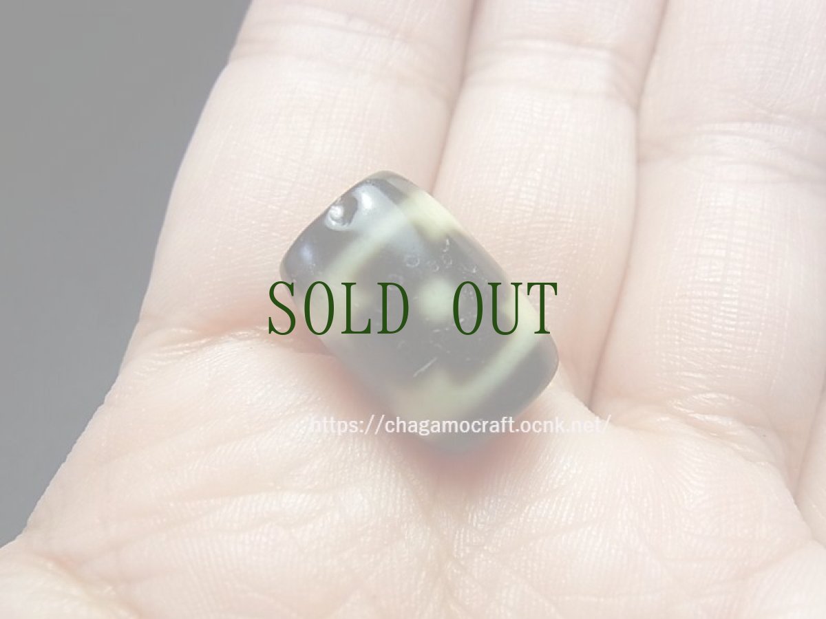 画像6: ジービーズ(３アイジー　dzi mig sum pa)　小三眼天珠 (6)