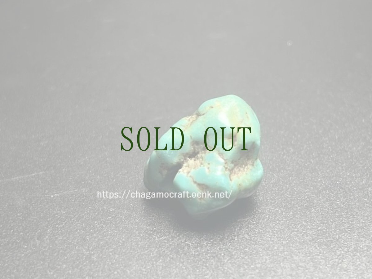 画像2: チベタン・アンティークターコイズ(yu)　（Old tibetan  turquoise） (2)