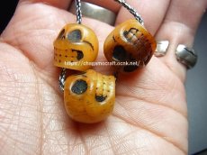 画像5: ヤク骨製　数珠天玉3点セット　チベタンスカル・ルンゴ　(tibetan skull )　チベット密教法具 (5)