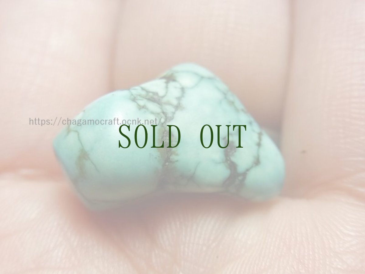 画像6: チベタン・アンティークターコイズ(yu)　（Old tibetan  turquoise） (6)