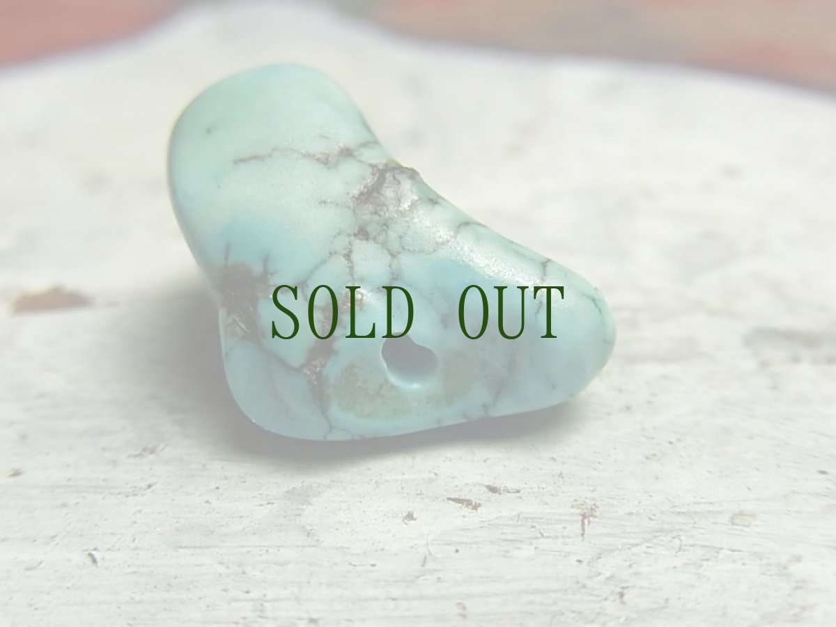 画像3: チベタン・アンティークターコイズ(yu)　（Old tibetan  turquoise） (3)