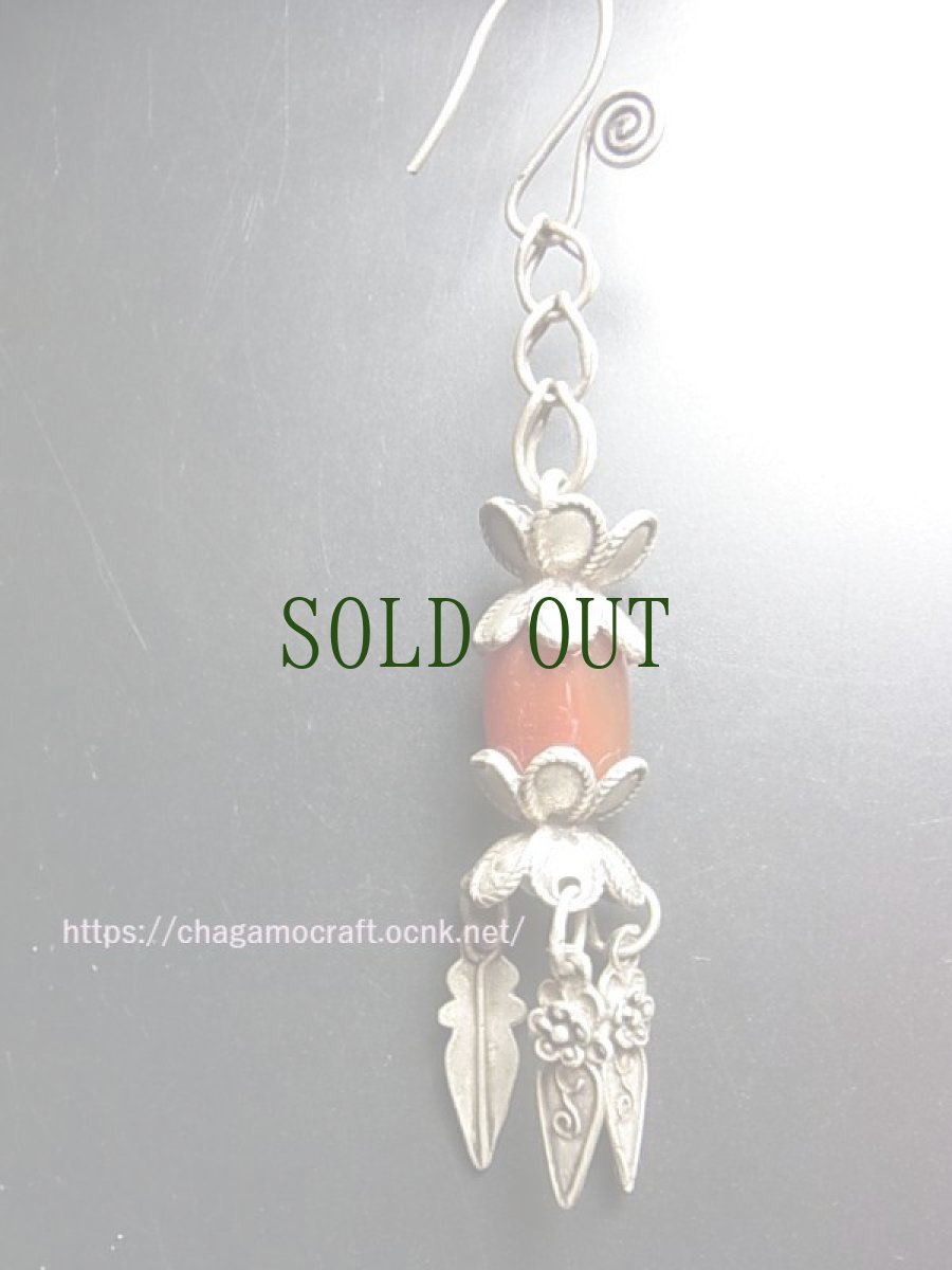 画像7: 貴州苗族（ミャオ族）の苗銀製トライバルピアス　（ビンテージ） (7)