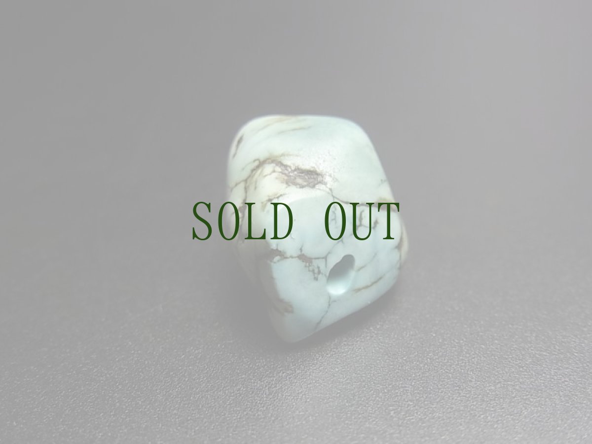 画像2: チベタン・アンティークターコイズ(yu)　（Old tibetan  turquoise） (2)