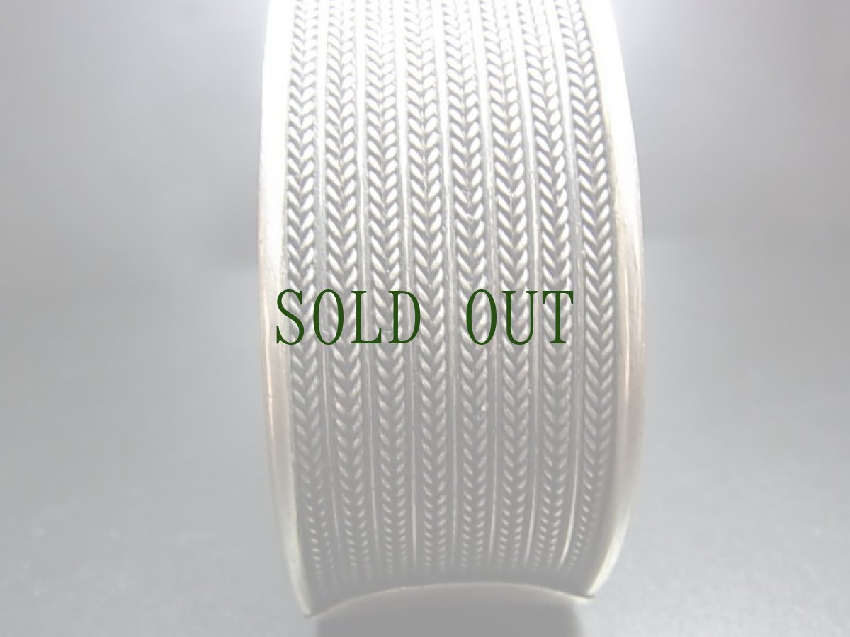 画像3: 貴州ミャオ族のシルバーバングル(ミャオ銀)　 約25mm (3)