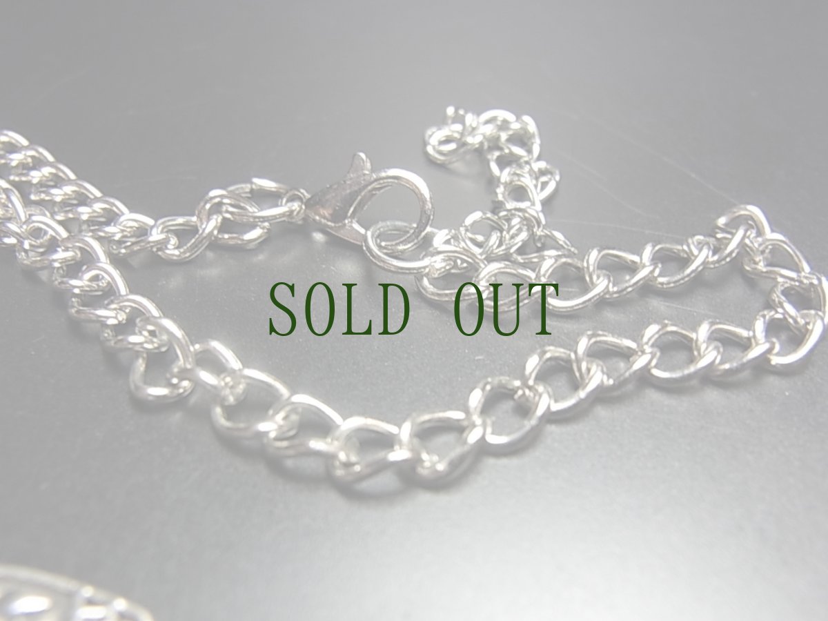 画像6: 貴州省ミャオ族のトライバルネックレス(苗銀)　緑松石 (6)