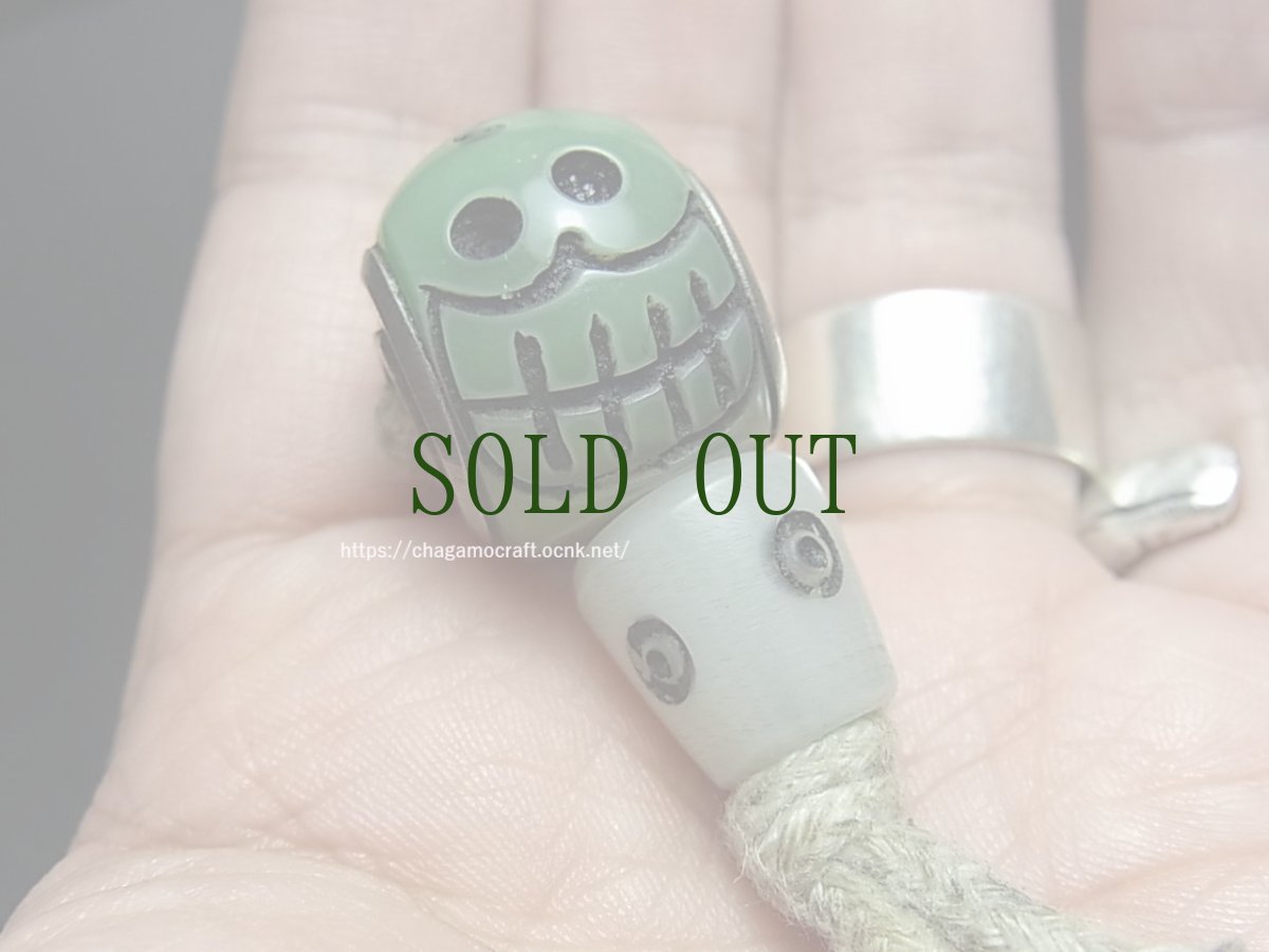 画像7: 親玉・ボサ（グル玉)　チベタンＭＡＬＡパーツ　ルンゴ　（樹脂製） (7)