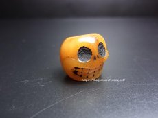 画像1: ヤク骨製　数珠天玉　チベタンスカル・ルンゴ　(tibetan skull )　チベット密教法具 (1)